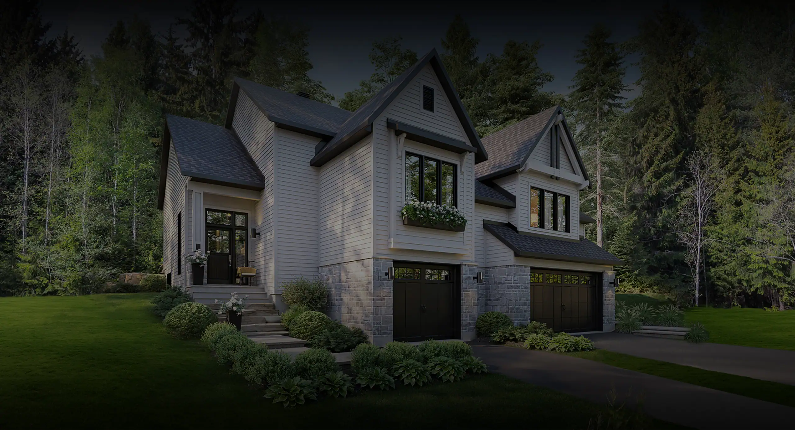 Le Norden | Projet immobilier au pied de la montagne | Maisons jumelées